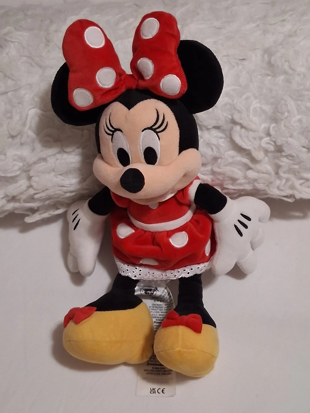 Disney Minnie Mouse Plush Toy - Red Bow & Dress
